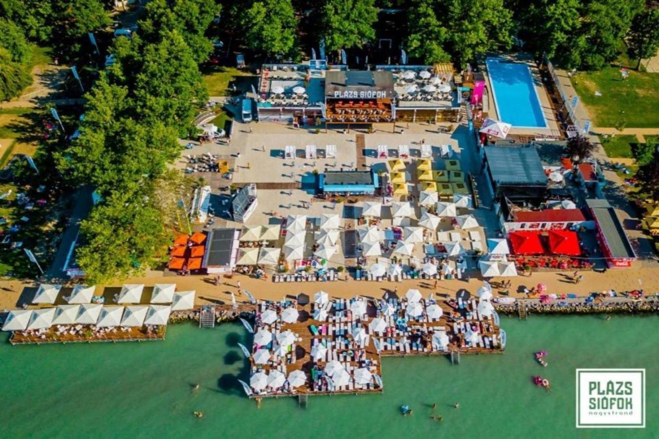 Villa Bori Siófok Esterno foto